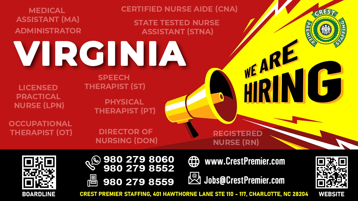 Nursing Job in Virginia Crest Premier Staffing